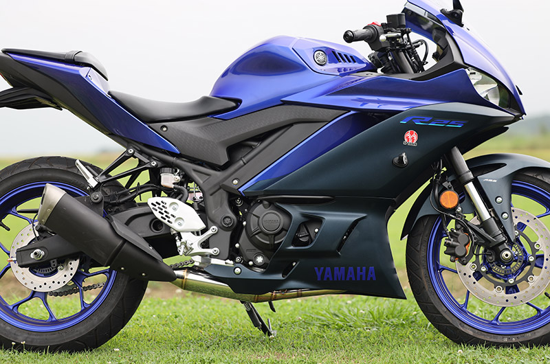 2022~YZF-R25｜POWERBOX パイプ(8BK-RG74J) ＊2022~MT-25(8BK-RG74J)にも共通適合｜SP忠男 |  オリジナルマフラー公式ストア